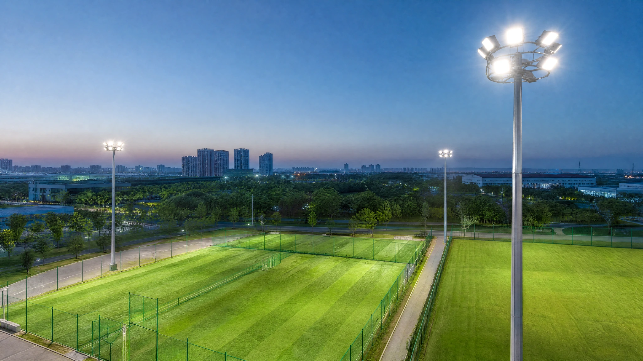 Sports Field and Training-Ground LED Lighting Solution