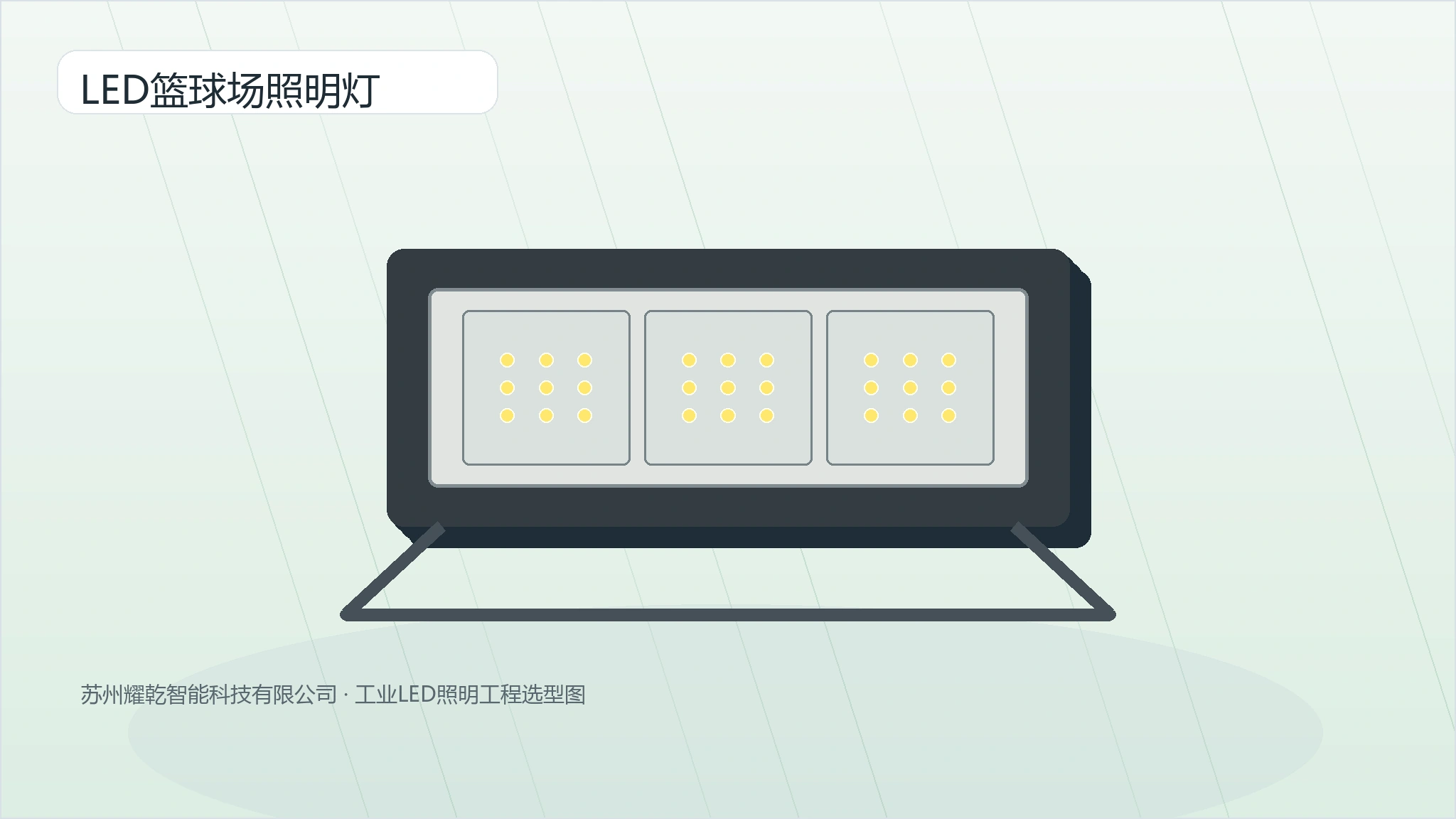 Basketball Court LED Light product image 1