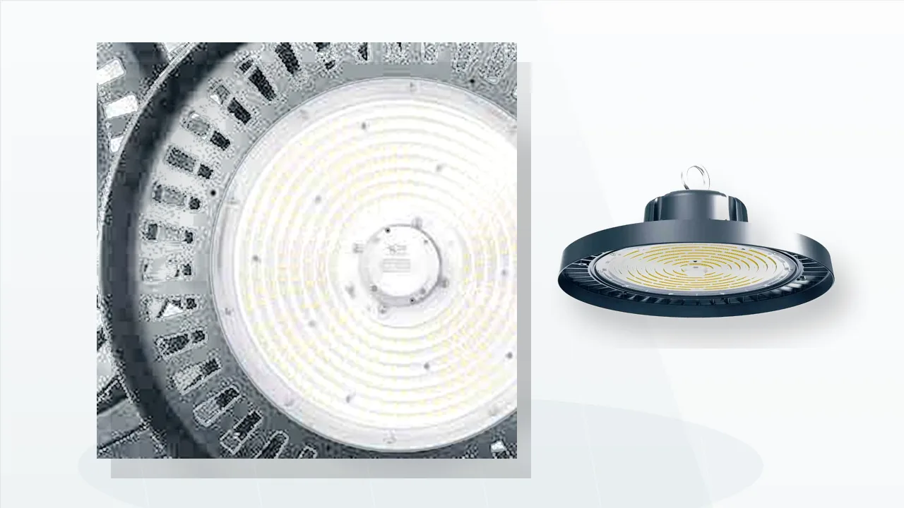 LED棱镜罩高天棚灯产品图片2